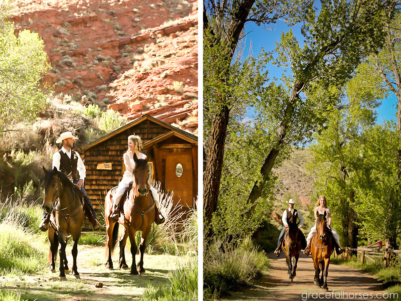 Ranch weddings by Graceful Horses
