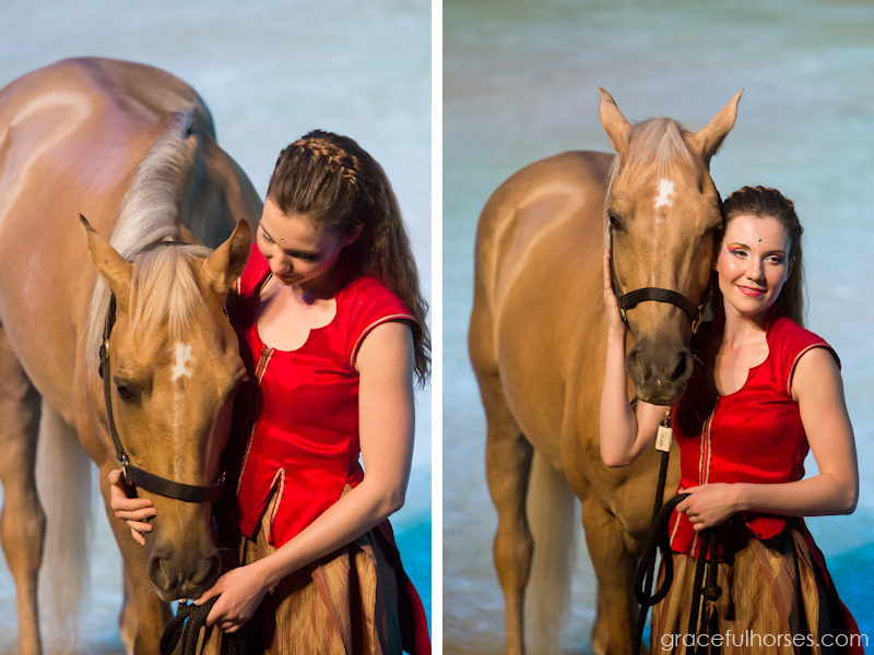 Cavalia rider and horse