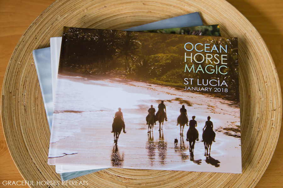 Graceful horses retreats coffee table book