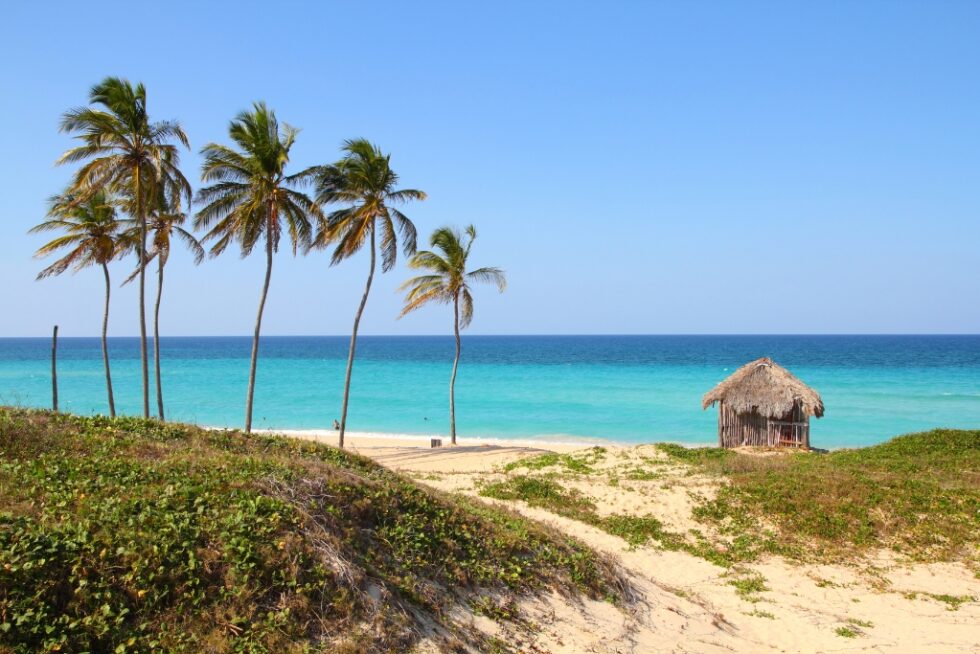 Image of a Cuban beach